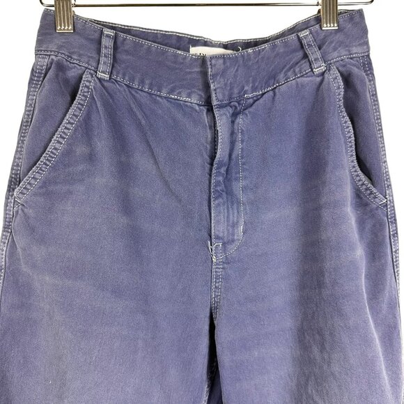 Zara Indigo Blue‎ Baggy Fit Jeans Size 36 - Picture 2 of 9